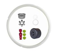 Steam Release Handle, Sealing Ring, Float Valve Replacement Parts, Compatible For Instant Pot, Pro/Pro Plus 6 QT, Duo Evo Plus 6 QT