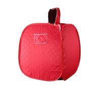 Steam Sauna, Portable Folding Steam Sauna Bag SPA Room Tent Box Without Steamer for One Person Weight Loss Full Body Slimming,for Home(Red)