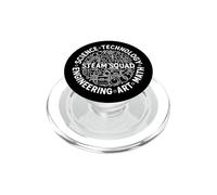 STEAM Squad Science, Tech, Engineering, Art and Mathematics PopSockets PopGrip for MagSafe