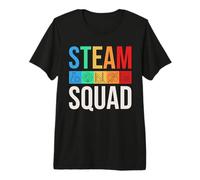 STEAM Squad Science Technology Engineering Art Math Team Premium T-Shirt
