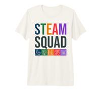 STEAM Squad Science Technology Engineering Art Math Teams Premium T-Shirt