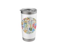 STEAM Squad - Science Technology Engineering Art Mathematics Stainless Steel Insulated Tumbler