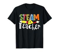 Steam Teacher Science Tech Engineering Arts Maker T-Shirt