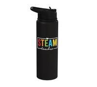 STEAM Teacher STEAM Teaching Science Teacher Stainless Steel Insulated Water Bottle
