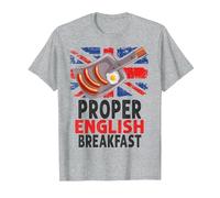 Steam Traction Engine Idea for Dad & Steam Engine Breakfast T-Shirt, Men, Heather Grey, 6X-Large