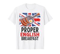 Steam Traction Engine Idea for Dad & Steam Engine Breakfast T-Shirt, Men, White, Medium