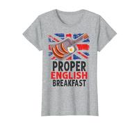Steam Traction Engine Idea for Dad & Steam Engine Breakfast T-Shirt, Women, Heather Grey, Small