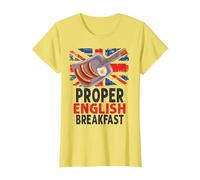 Steam Traction Engine Idea for Dad & Steam Engine Breakfast T-Shirt, Women, Lemon Yellow, X-Large