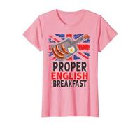 Steam Traction Engine Idea for Dad & Steam Engine Breakfast T-Shirt, Women, Pink, Small