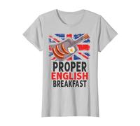 Steam Traction Engine Idea for Dad & Steam Engine Breakfast T-Shirt, Women, Silver Grey, XX-Large