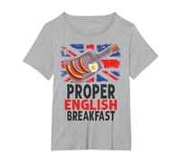 Steam Traction Engine Idea for Dad & Steam Engine Breakfast T-Shirt, Women's Plus, Heather Grey, 4X