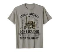 Steam Traction Engine Retirement Idea For Men & Steam Engine T-Shirt
