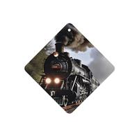 Steam Train Car Air Fresheners 6 Pcs, Funny Hanging Car Air Fresheners Cute Long Lasting Scented Mirror Hanging Decoration Ornaments Gift Interior Decor Accessories For Men Women