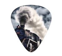 Steam Train Clouds High-Quality, Wear-Resistant And Tough Guitar Picks Give You A Different Musical Experience