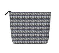 Steam Train Clouds Print Lightweight Portable Makeup Bag Women Large-Capacity Cosmetic Pouch Toiletry Travel