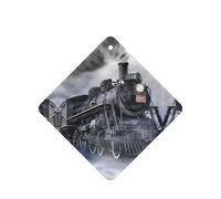 Steam Train Clouds Printing 10 Pieces Air Freshener Car Hanging Cards Air Freshener Sheets With Rope For Cars Home