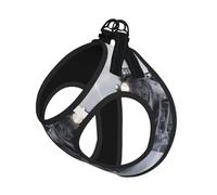 Steam Train Clouds Printing Puppy Summer Vest Harness With Reflective,Dog Accessories For Small Medium Large Dogs And Cats
