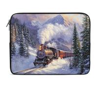 Steam Train Cute Laptop Sleeve Case Briefcase Protective Carrying Cover for 10 12 13 15 17 Inches