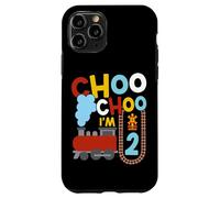Steam Train Driver Trainspotting Locomotive 2nd Birthday Case for iPhone 11 Pro