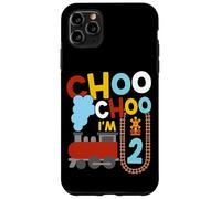 Steam Train Driver Trainspotting Locomotive 2nd Birthday Case for iPhone 11 Pro Max