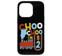 Steam Train Driver Trainspotting Locomotive 2nd Birthday Case for iPhone 13 Pro