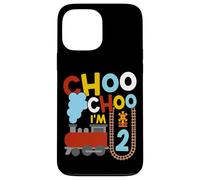 Steam Train Driver Trainspotting Locomotive 2nd Birthday Case for iPhone 13 Pro Max
