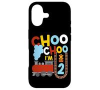 Steam Train Driver Trainspotting Locomotive 2nd Birthday Case for iPhone 17