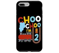 Steam Train Driver Trainspotting Locomotive 2nd Birthday Case for iPhone 7 Plus/8 Plus