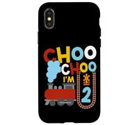 Steam Train Driver Trainspotting Locomotive 2nd Birthday Case for iPhone X/XS