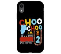 Steam Train Driver Trainspotting Locomotive 2nd Birthday Case for iPhone XR