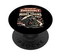 Steam Train Driver Trainspotting Locomotive Vintage In Case PopSockets Adhesive PopGrip