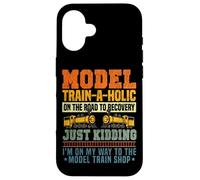 Steam Train Driver Trainspotting Locomotive Vintage Model Case for iPhone 16