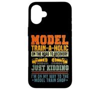 Steam Train Driver Trainspotting Locomotive Vintage Model Case for iPhone 16 Plus