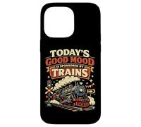 Steam Train Driver Trainspotting Locomotive Vintage Today's Case for iPhone 14 Pro Max
