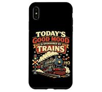 Steam Train Driver Trainspotting Locomotive Vintage Today's Case for iPhone XS Max