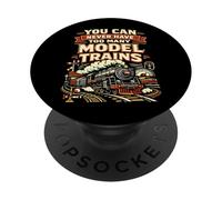 Steam Train Driver Trainspotting Locomotive Vintage You Can PopSockets Adhesive PopGrip
