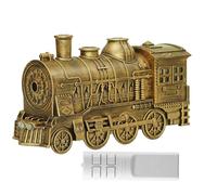 Steam Train Essentiall Oil Diffuser | 300ml Ultra Quiet Retro Steam Train Humidifier with Light | Minis Humidifier with Remote Control | Flame Train Humidifier Diffuser for Home Sleeping Reading