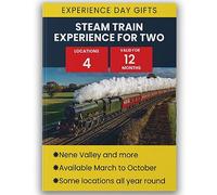 Steam Train Experience for Two Gift Experience