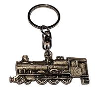 Steam Train Keyring - 3D - Handcrafted from Pewter in the UK - KR1187