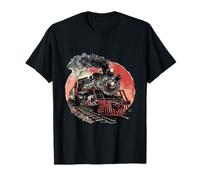Steam Train & Locomotives Gift for Men and Boys T-Shirt