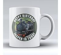 Steam Train - Personalised 10oz Ceramic Mug