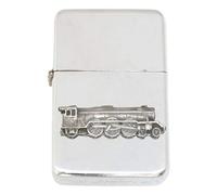 Steam Train Petrol Lighter Windproof with Free Engraving Gift 351