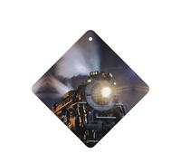 Steam Train Printing 10 Pieces Air Freshener Car Hanging Cards Air Freshener Sheets With Rope For Cars Home