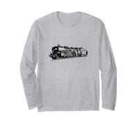 Steam Train Train Narrow Gauge Long Sleeve T-Shirt