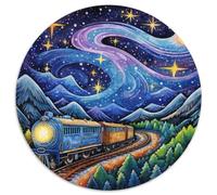 Steam Train1000 Piece Jigsaw Puzzles SceneryCreative Jigsaw Puzzles Adults And Kids Difficult Near Impossible1000pcs (67.5x67.5cm)