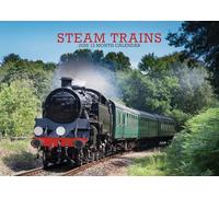 Steam Trains 2026 Calendar, A3, Wirobound, Full Colour