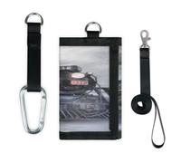 Steam Trains Wallet Slim Small Pocket Money Organisers Bag Trains Lightweight Portable Change Purse