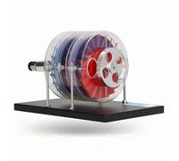 Steam Turbine Model Multistage Steam Turbine Model Physical Demonstration Laboratory Turbine Model Decoration Laboratory Steam Turbine Model for Adults and Educational Hobby Gift