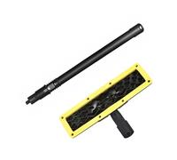 Steam Vacuum Cleaner Spray Gun Extension Rods Floor Brush Head, Compatible for Karcher CTK10 CTK20 SC1 SC2 SC3 SC4 SC5 SG4 SC1-5 SG2, Vacuum Cleaner Brush Head Tool(Black A)