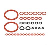 Steam Valve Sealing Ring Kit for Automatic Coffee Machines Includes 35mm 40mm 45mm O Rings and Brushes Compatible with Spidem (A)